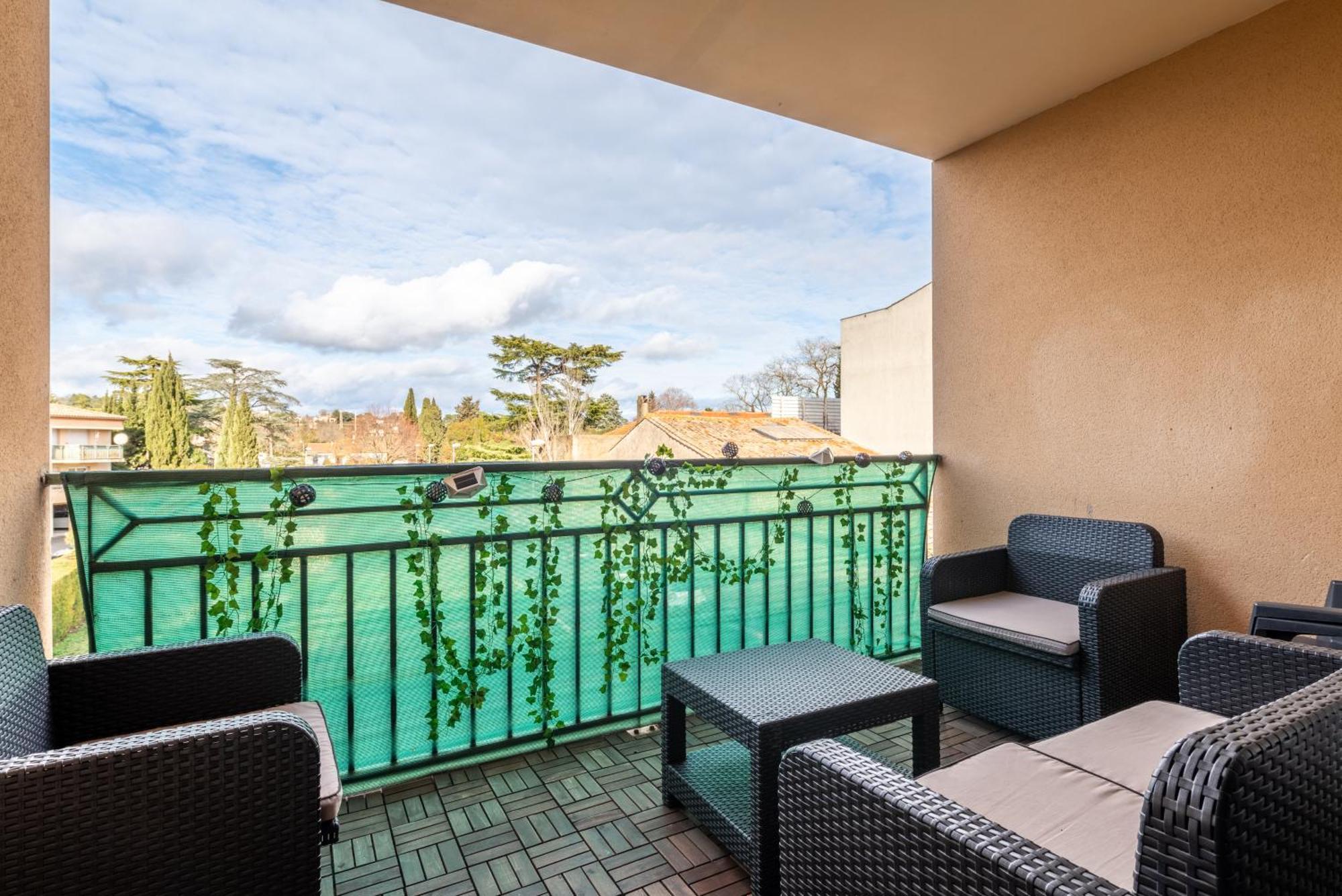 L'Ecrin Jardin Des Remparts - Parking Prive - Terrasse Διαμέρισμα Καρκασόν Εξωτερικό φωτογραφία